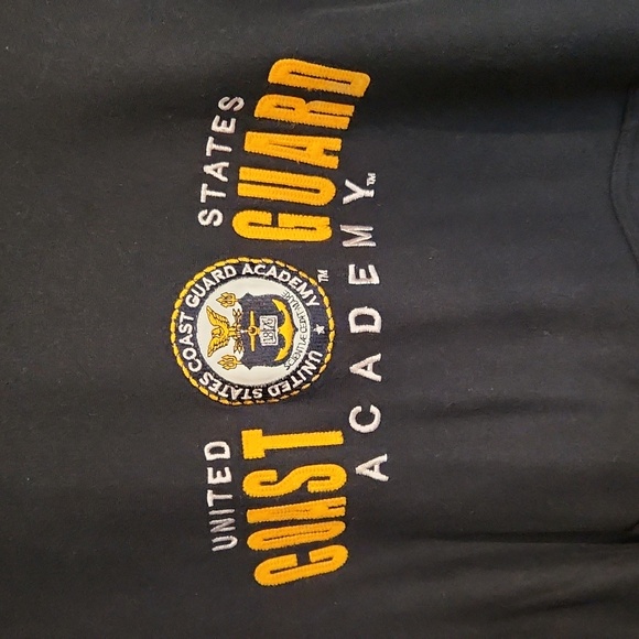 Vintage U.S. Coast Guard Academy Hooded Sweatshirt - Picture 2 of 4